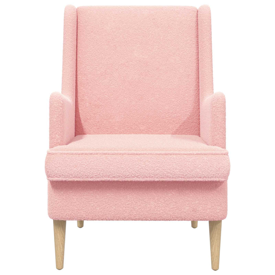 Fauteuil Roze Schapenstof