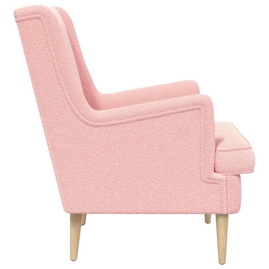 Fauteuil Roze Schapenstof