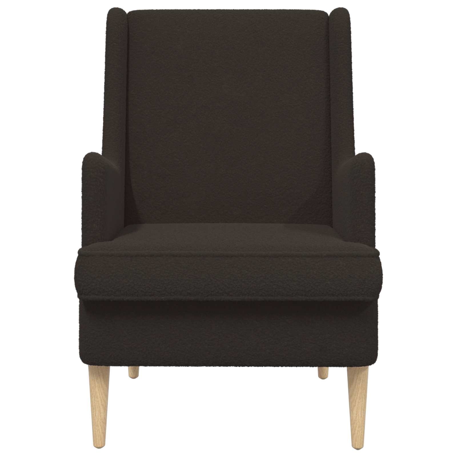 Fauteuil Zwart Schapenstof