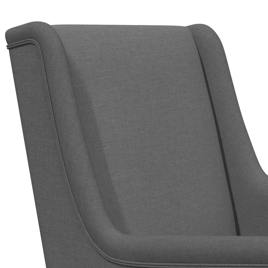 Schommelstoel Donkergrijs 62 x 80 x 85 cm Stof