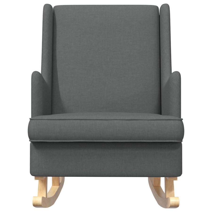 Schommelstoel Donkergrijs 62 x 80 x 85 cm Stof