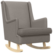 Schommelstoel Taupe 62 x 80 x 85 cm Stof