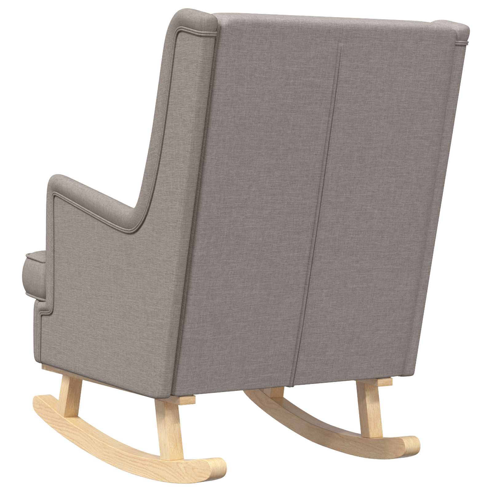 Schommelstoel Taupe 62 x 80 x 85 cm Stof
