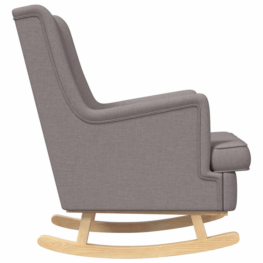 Schommelstoel Taupe 62 x 80 x 85 cm Stof