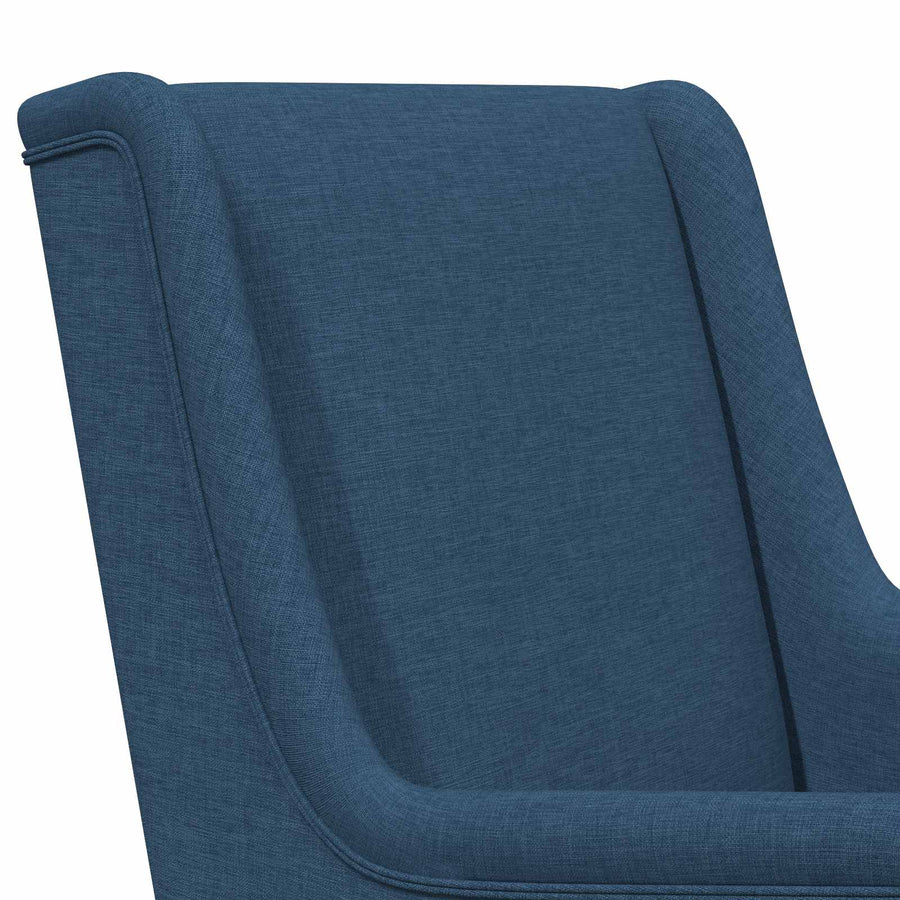 Schommelstoel Blauw 62 x 80 x 85 cm Stof
