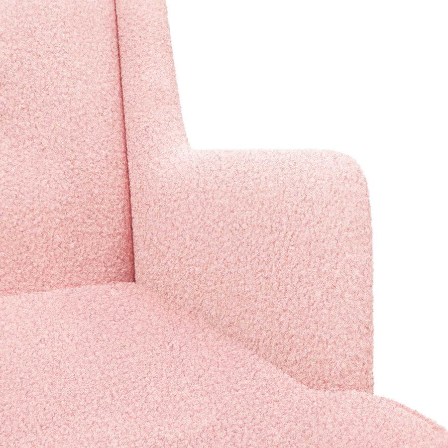 Schommelstoel Roze 62 x 80 x 85 cm Schapenstof