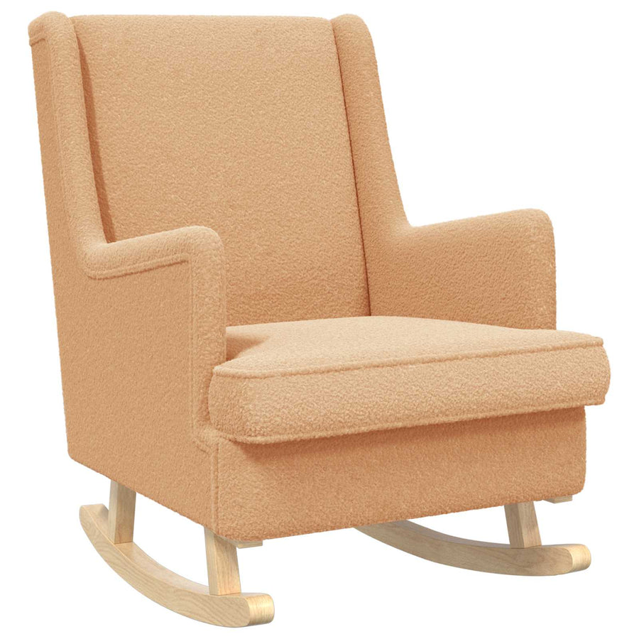 Schommelstoel Beige 62 x 80 x 85 cm Schapenstof