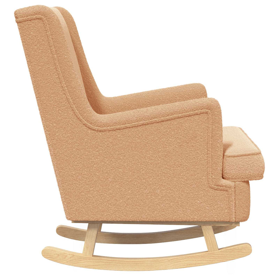 Schommelstoel Beige 62 x 80 x 85 cm Schapenstof