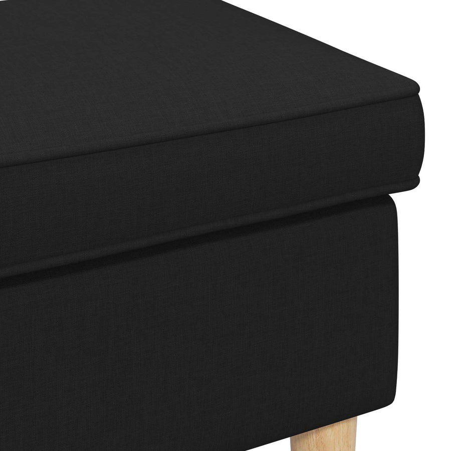 Voetenbank 55 x 35 x 41 cm 100% polyester, Multiplex