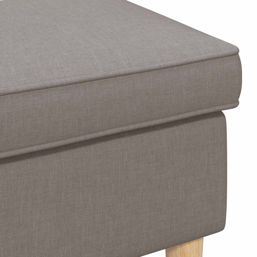 Voetenbank 55 x 35 x 41 cm 100% polyester, Multiplex