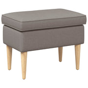 Voetenbank 55x35x41 cm polyester multiplex