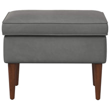 Voetenbank Donkergrijs 55 x 35 x 41 cm Fluweel