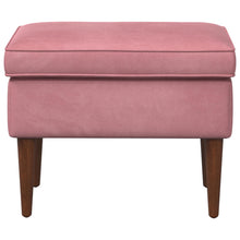 Voetenbank Roze 55 x 35 x 41 cm Fluweel