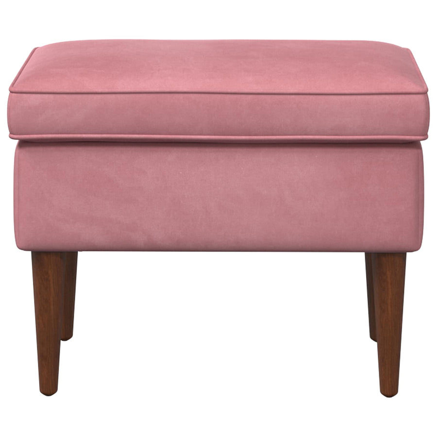 Voetenbank Roze 55 x 35 x 41 cm Fluweel