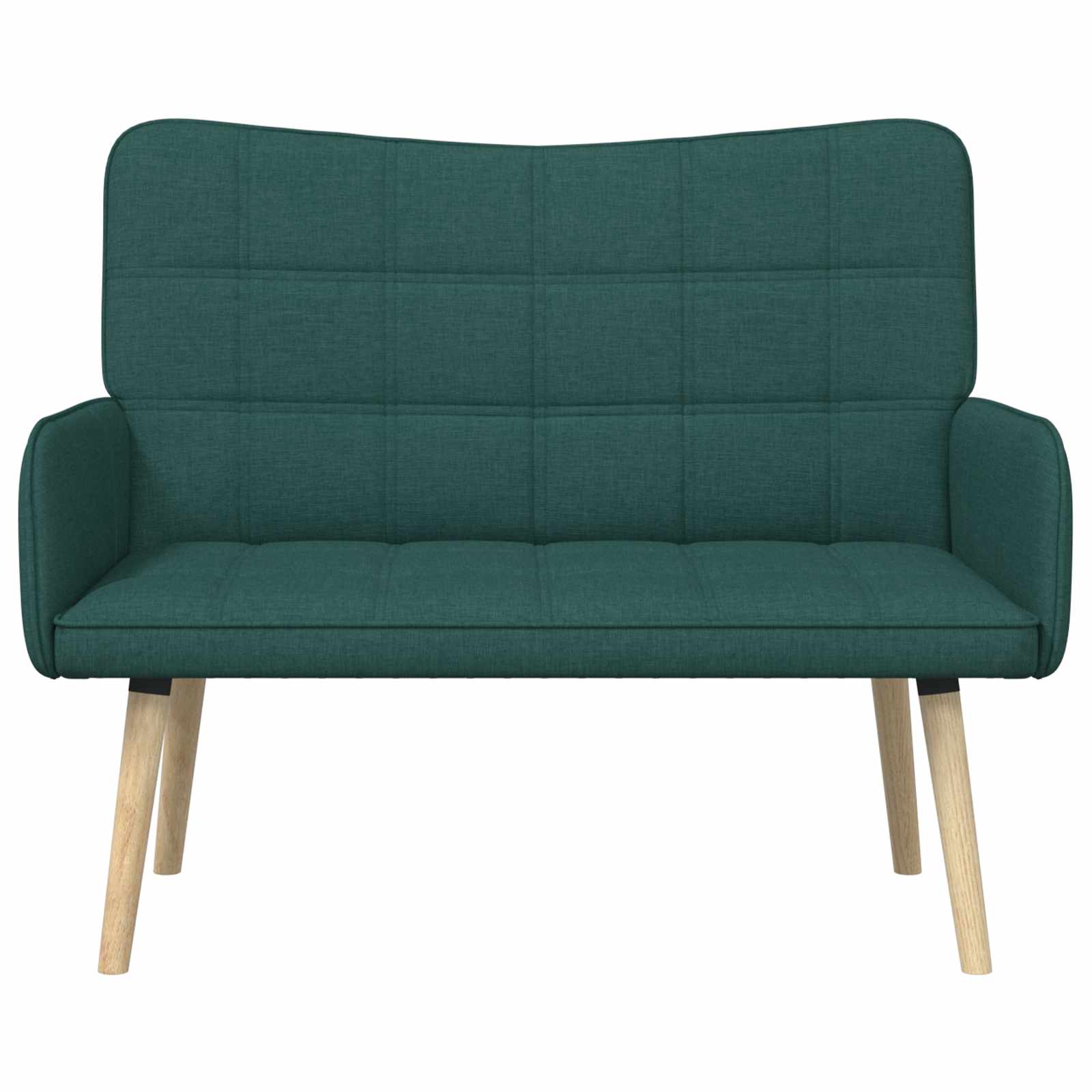 Twee Persoons Sofa Donkergroen 115 x 61 x 87 cm Stof
