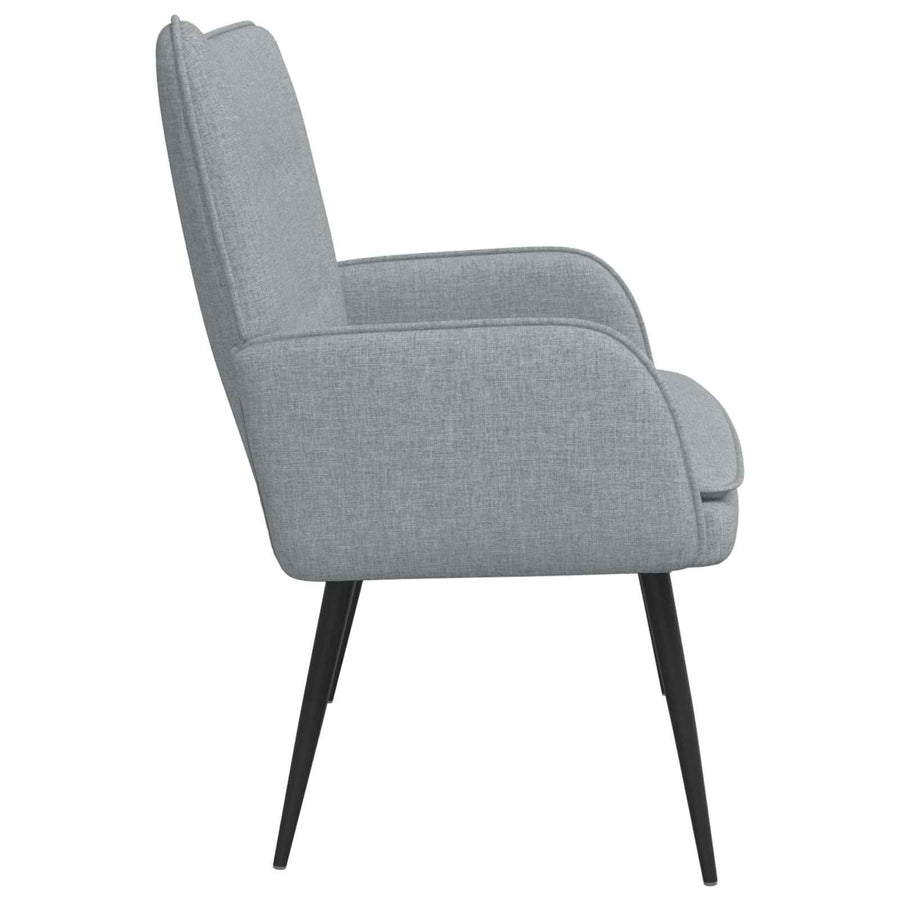 2-Zits Sofa Lichtgrijs 115 x 61 x 87 cm Stof