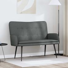 2-Zits Sofa Donkergrijs 115 x 61 x 87 cm Stof