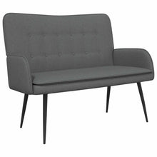 2-Zits Sofa Donkergrijs 115 x 61 x 87 cm Stof