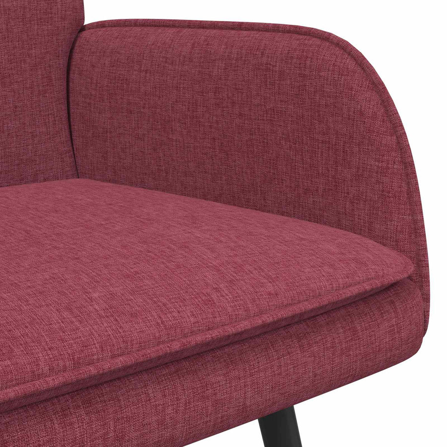2-Zits Sofa Wijnrood 115 x 61 x 87 cm Stof