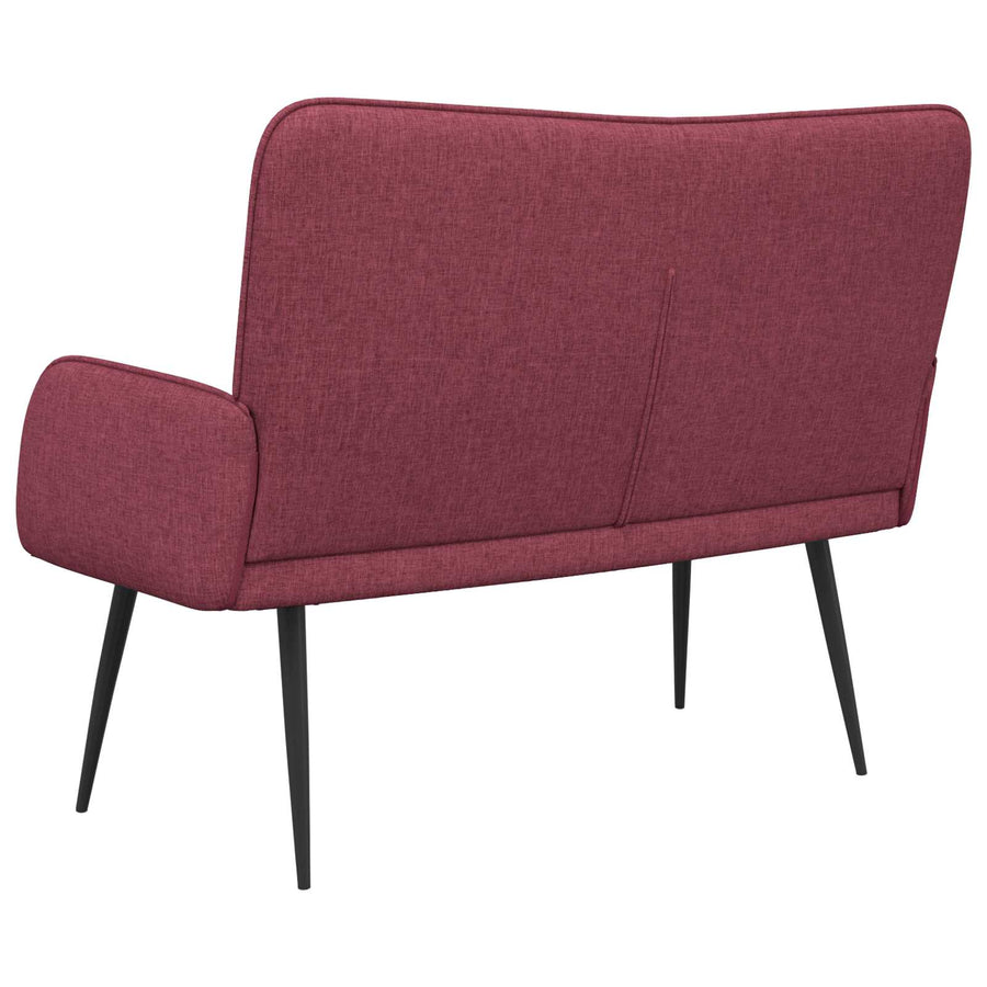 2-Zits Sofa Wijnrood 115 x 61 x 87 cm Stof