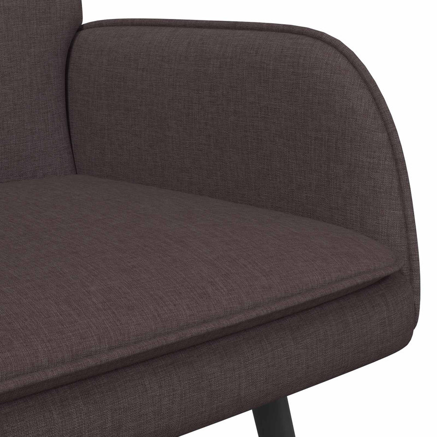2-Zits Sofa Donkerbruin 115 x 61 x 87 cm Stof