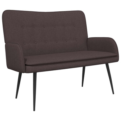 2-Zits Sofa Donkerbruin 115 x 61 x 87 cm Stof