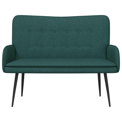 2-Zits Sofa Donkergroen 115 x 61 x 87 cm Stof