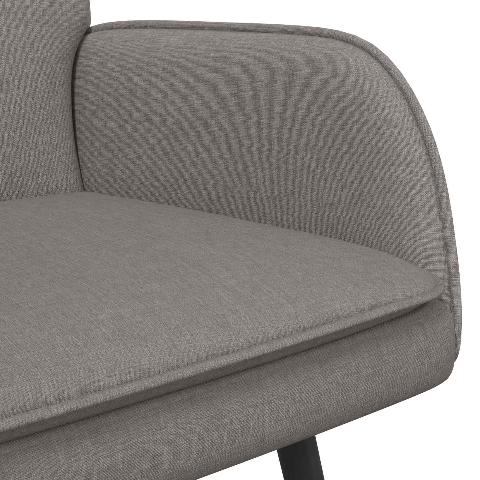 2-Zits Sofa Taupe 115 x 61 x 87 cm Stof