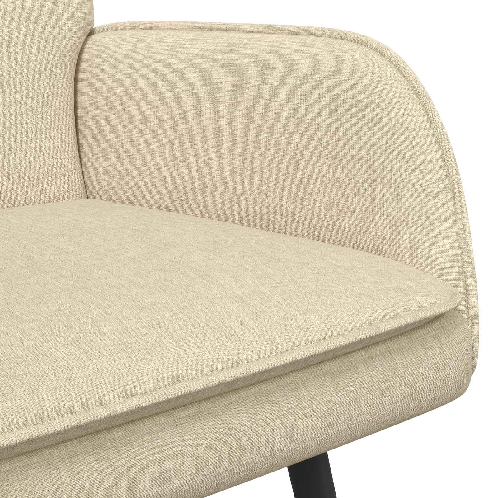 2-Zits Sofa Crème 115 x 61 x 87 cm Stof