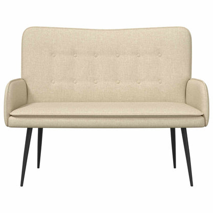 2-Zits Sofa Crème 115 x 61 x 87 cm Stof