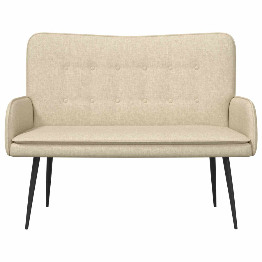 2-Zits Sofa Crème 115 x 61 x 87 cm Stof