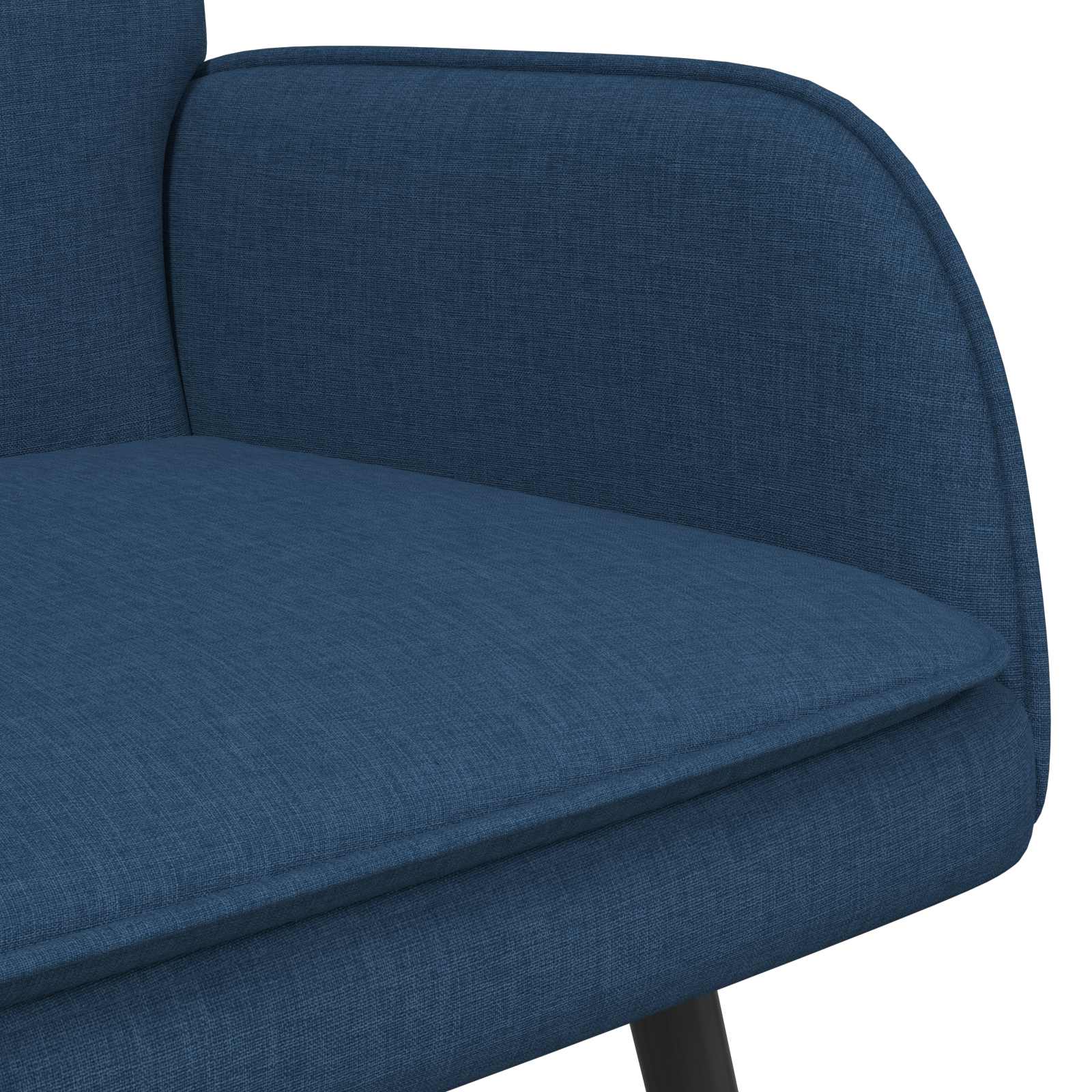 2-Zits Sofa Blauw 115 x 61 x 87 cm Stof