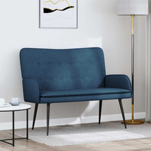 2-Zits Sofa Blauw 115 x 61 x 87 cm Stof