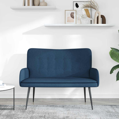 2-Zits Sofa Blauw 115 x 61 x 87 cm Stof