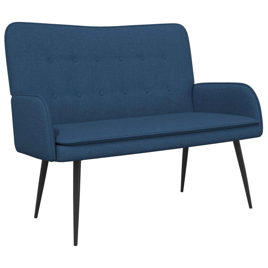 2-Zits Sofa Blauw 115 x 61 x 87 cm Stof