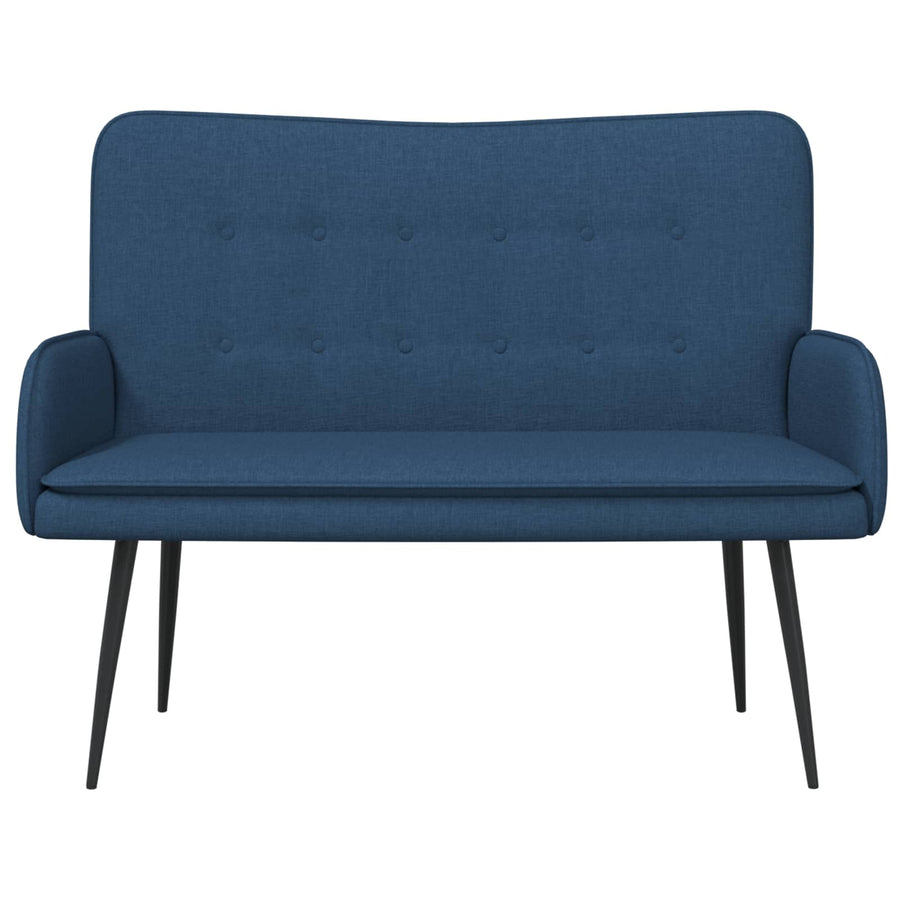 2-Zits Sofa Blauw 115 x 61 x 87 cm Stof