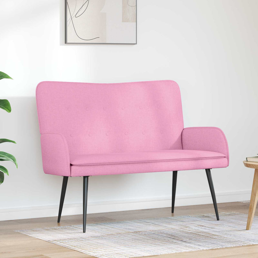 2-Zits Sofa Roze 115 x 61 x 87 cm Stof
