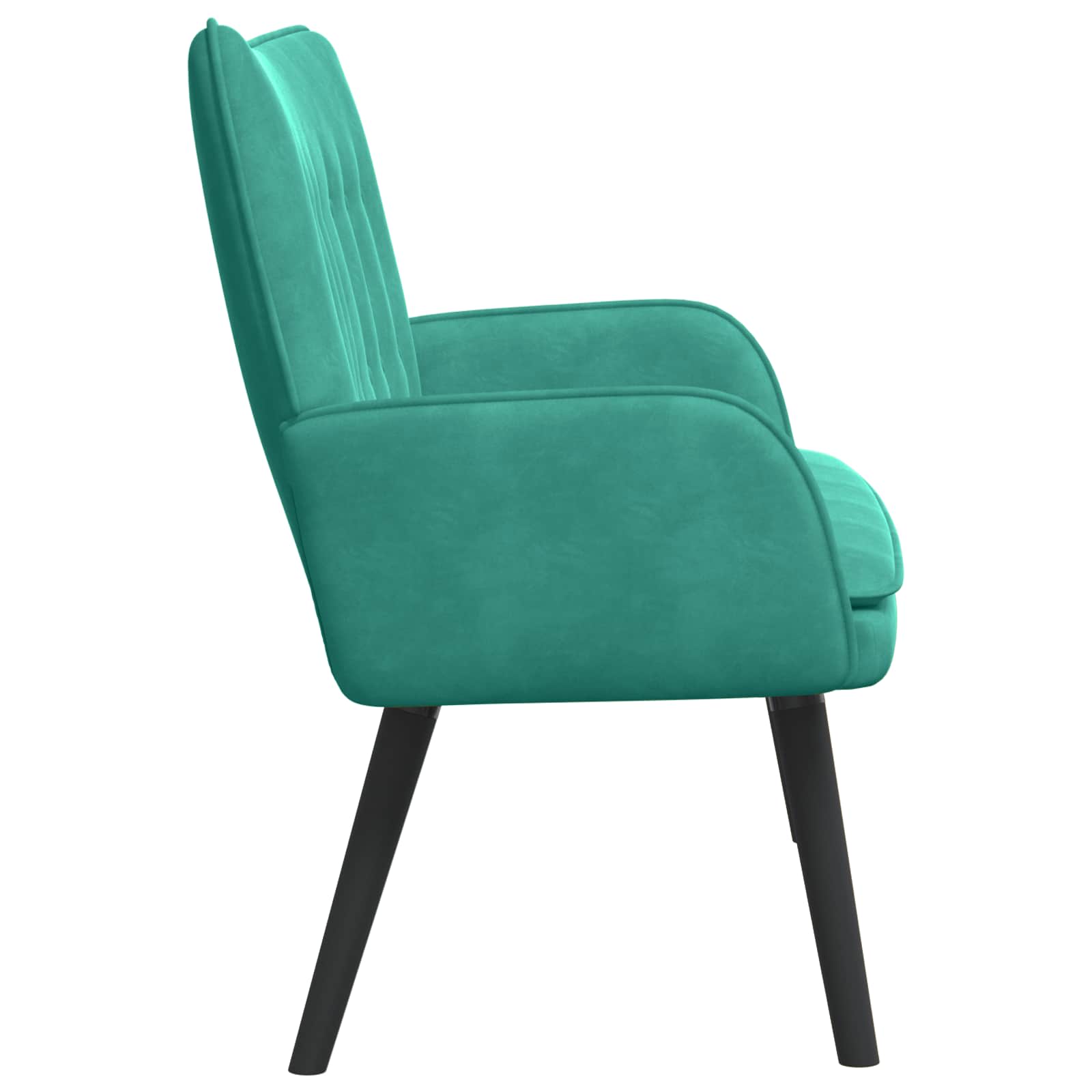 Twee Persoons Sofa Turquoise 115 x 61 x 87 cm Fluweel
