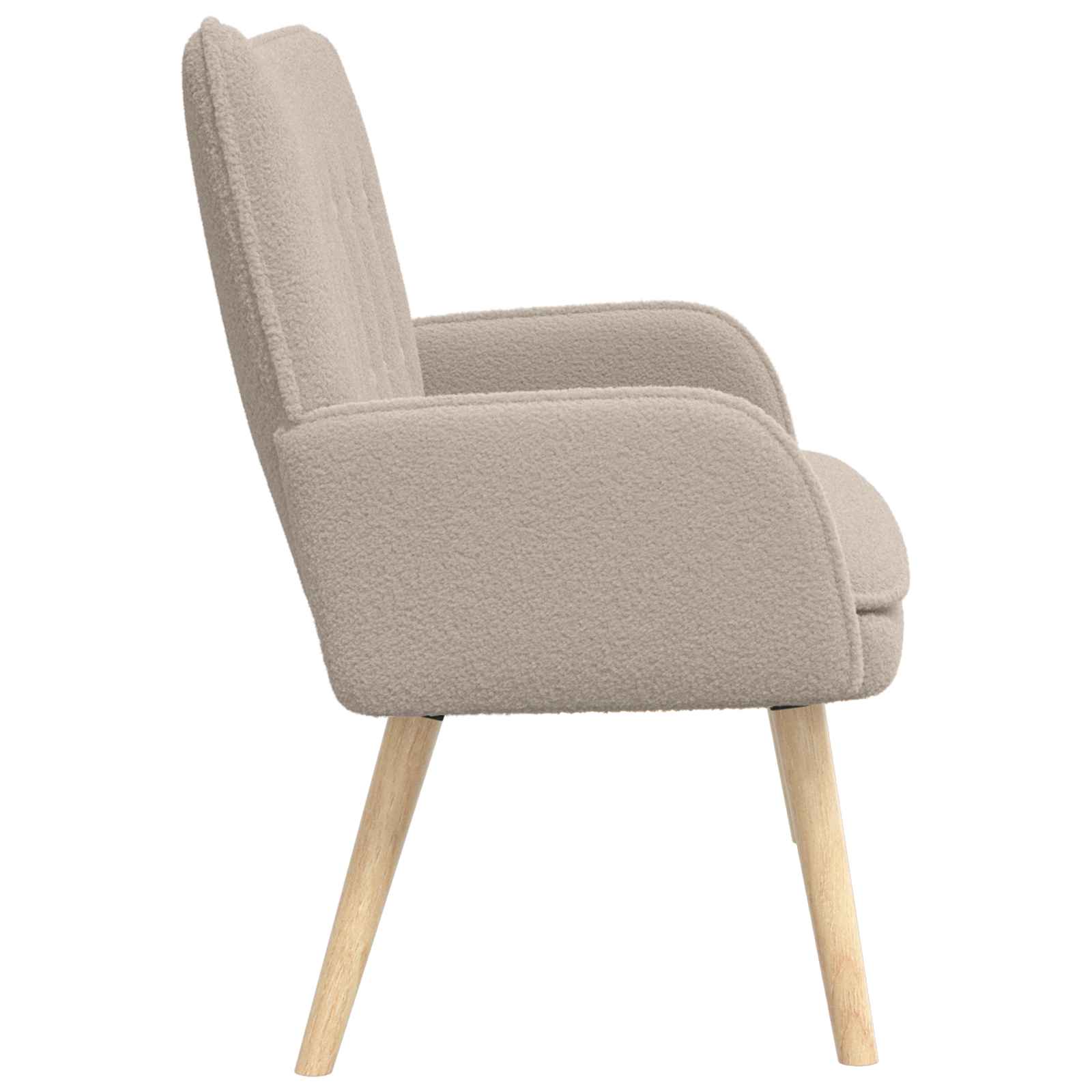 2-Zits Sofa Lichtgrijs 115 x 61 x 87 cm Bouclé