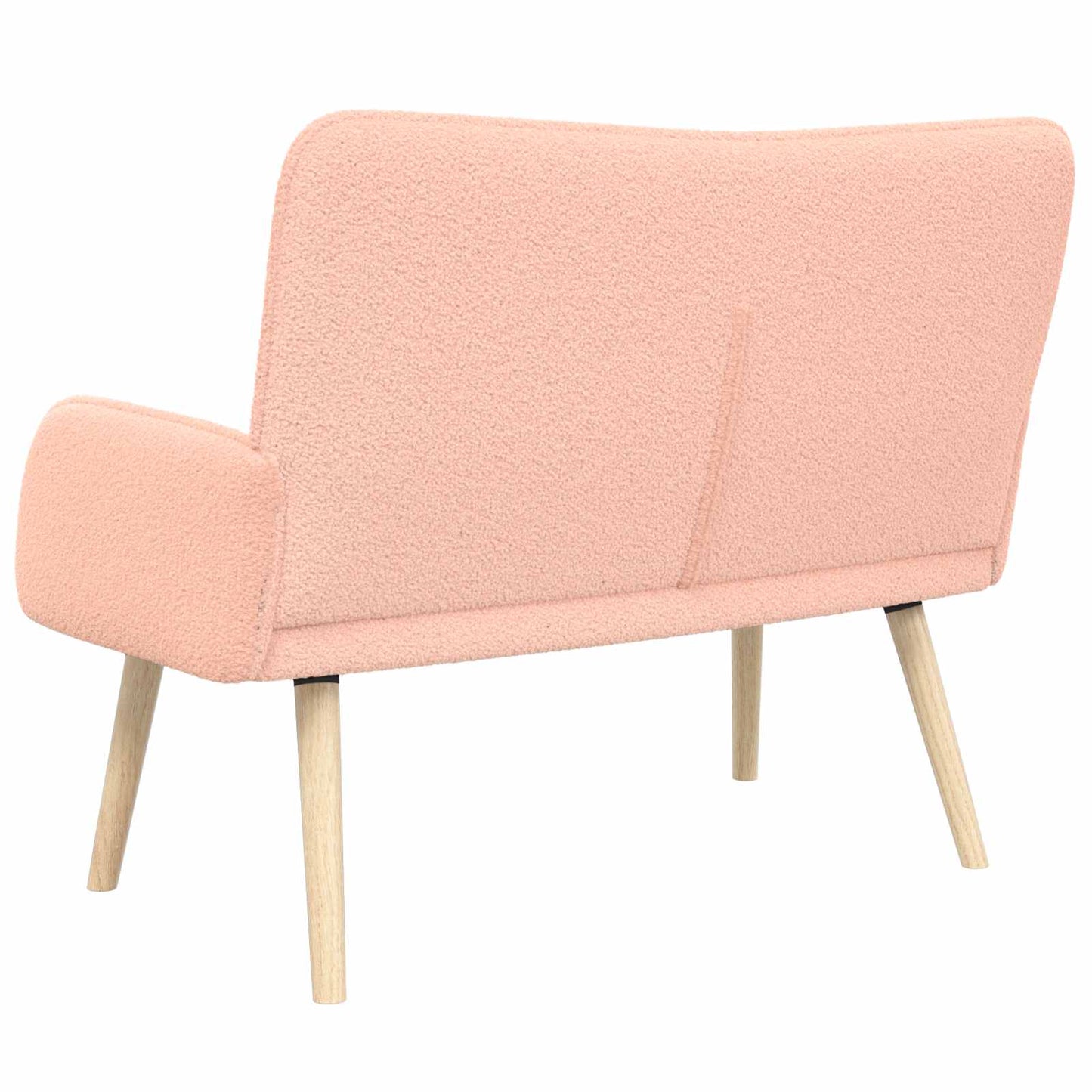 2-Zits Sofa Roze 115 x 61 x 87 cm Bouclé