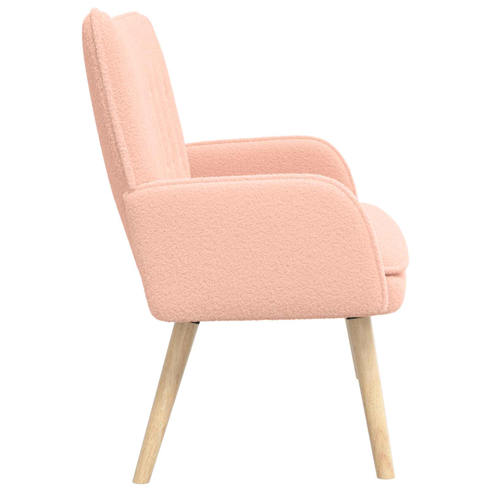 2-Zits Sofa Roze 115 x 61 x 87 cm Bouclé