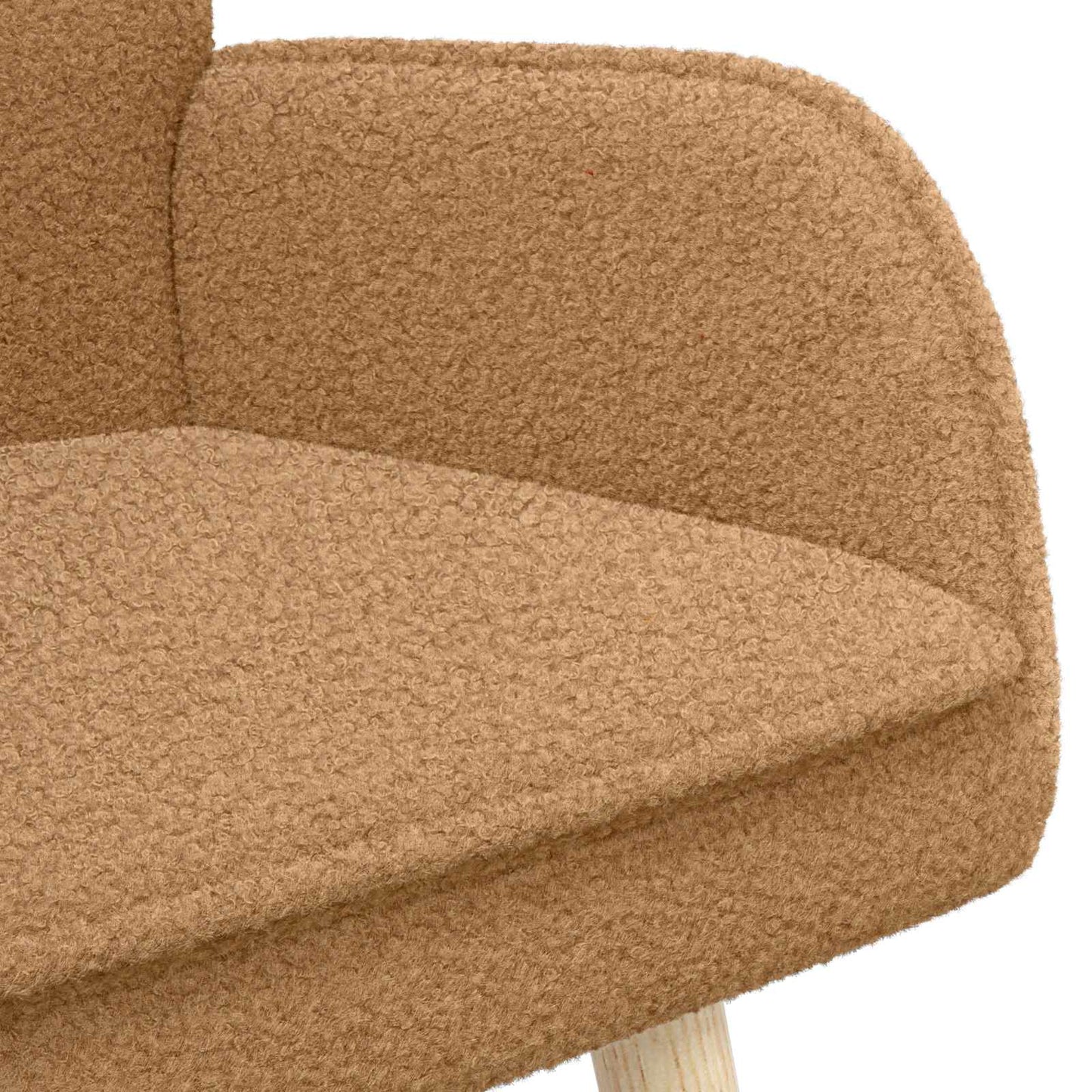 2-Zits Sofa Beige 115 x 61 x 87 cm Bouclé