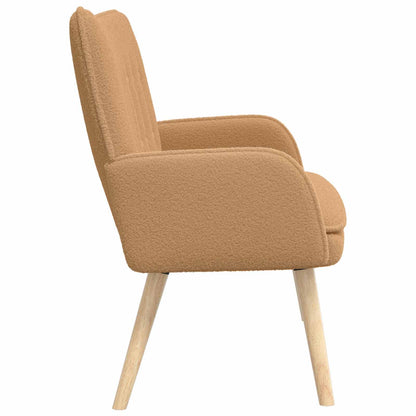 2-Zits Sofa Beige 115 x 61 x 87 cm Bouclé
