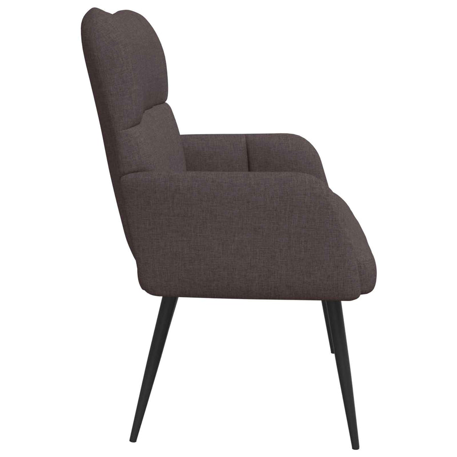 Twee Persoons Sofa Donkerbruin 115 x 61 x 87 cm Stof