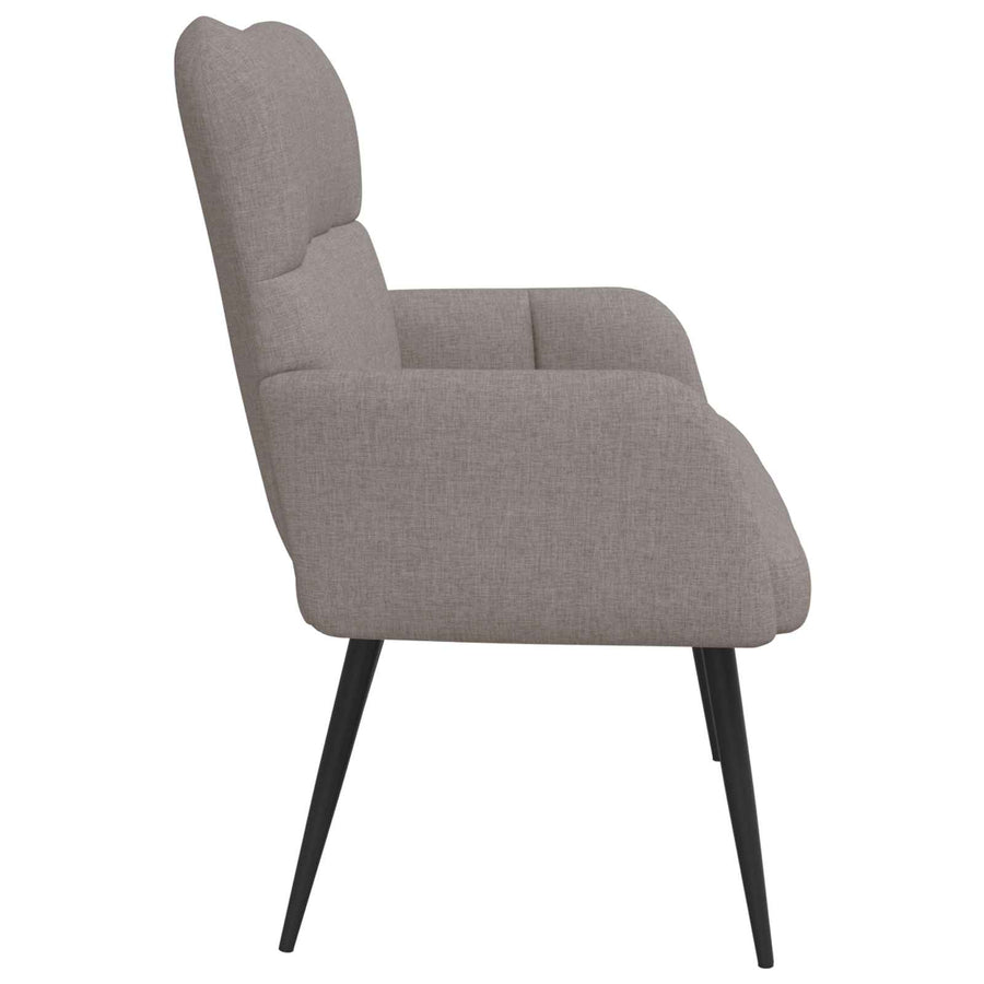 Twee Persoons Sofa Taupe 115 x 61 x 87 cm Stof