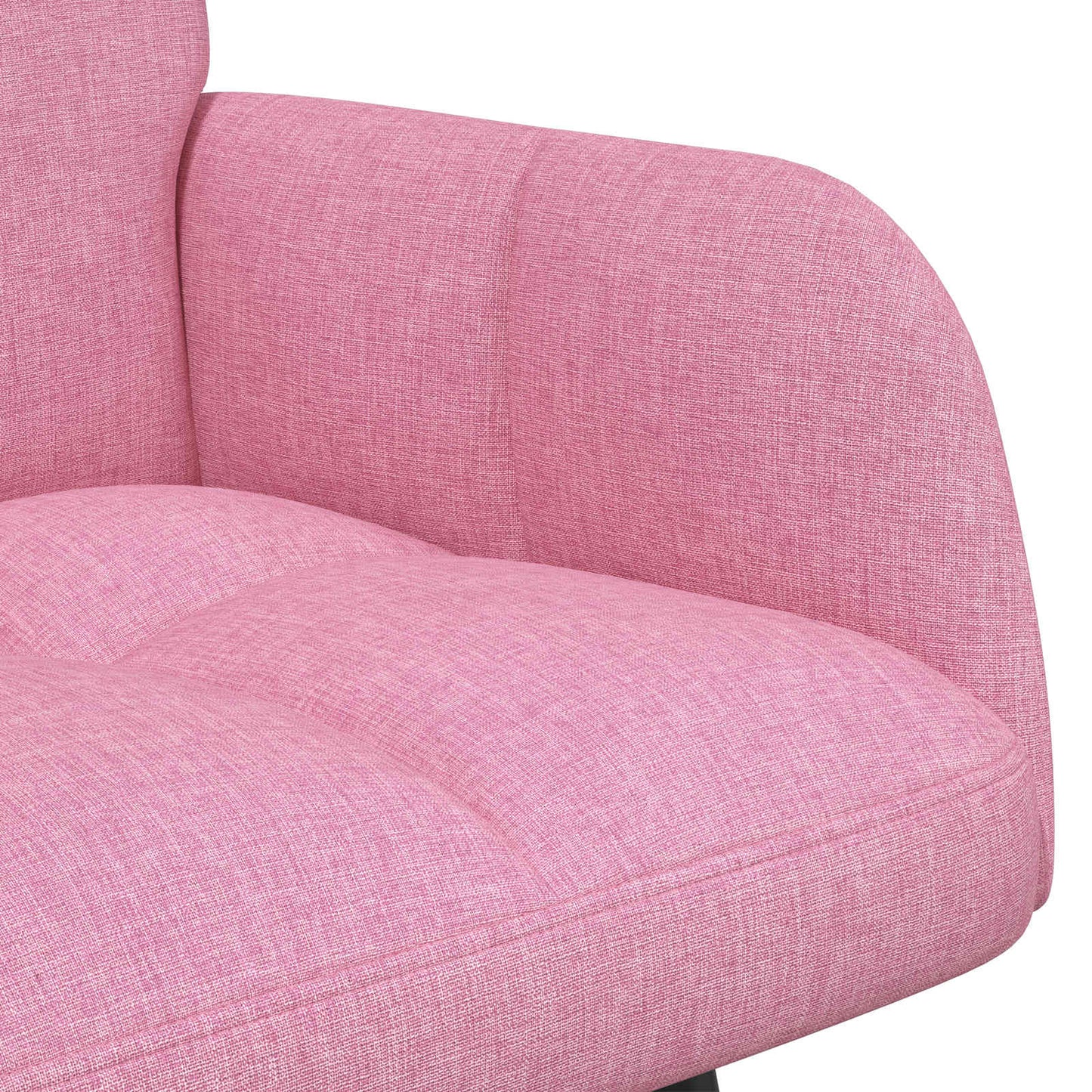 Twee Persoons Sofa Roze 115 x 61 x 87 cm Stof