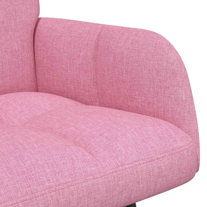 Twee Persoons Sofa Roze 115 x 61 x 87 cm Stof
