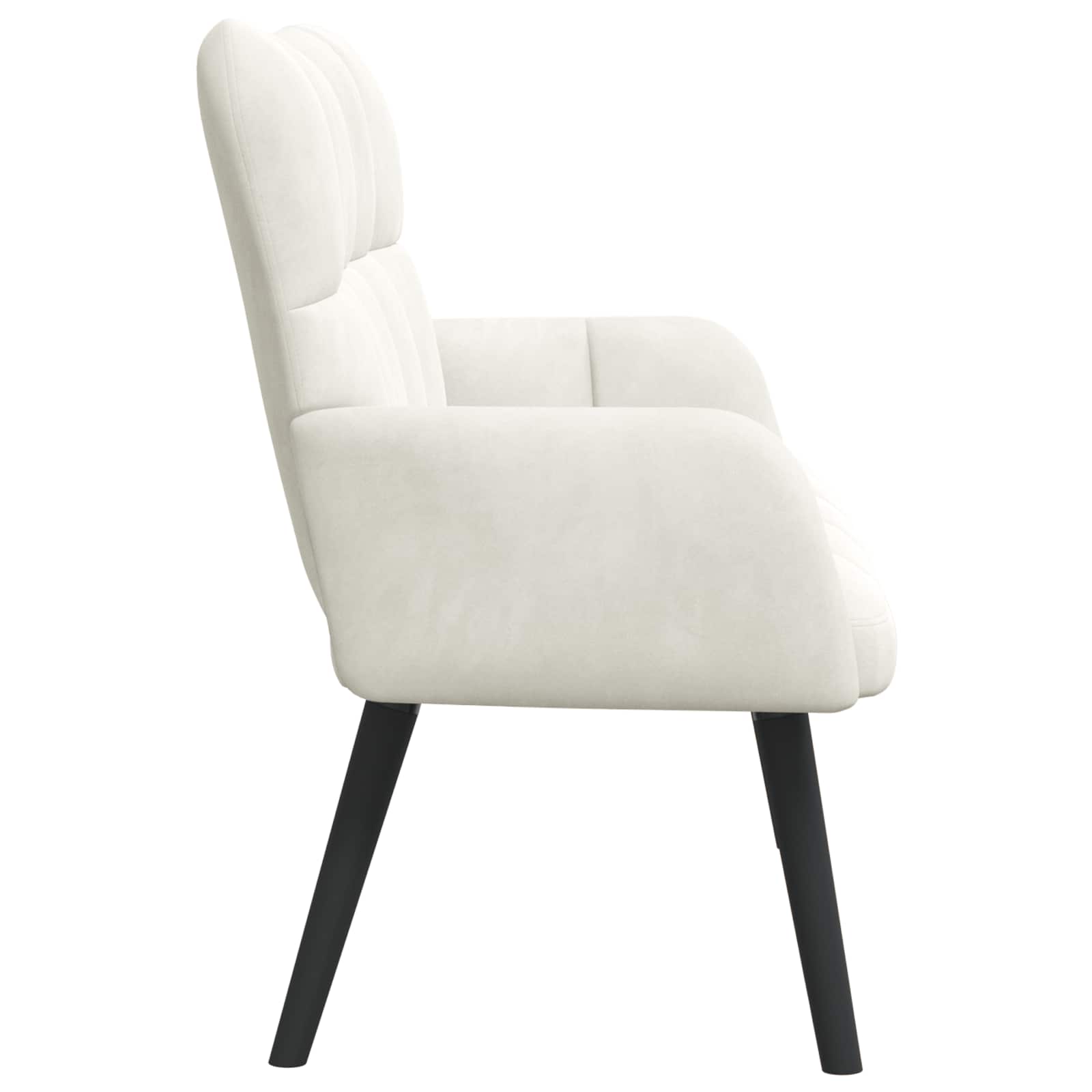 Twee Persoons Sofa Crème 115 x 61 x 87 cm Fluweel