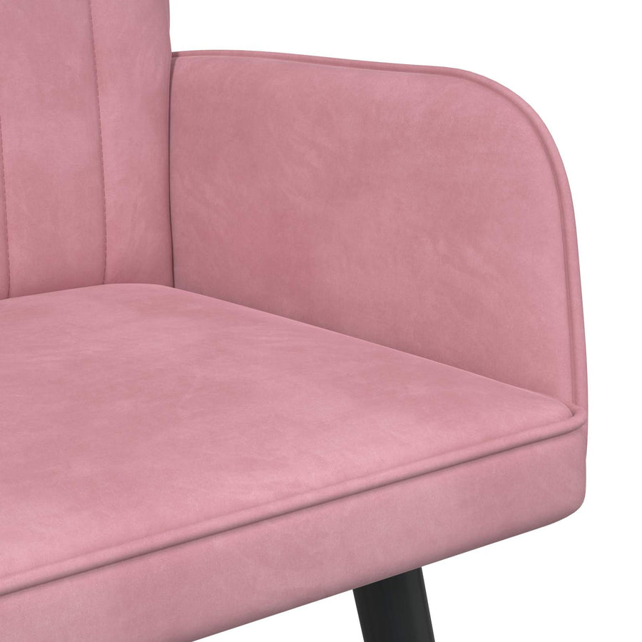 Twee Persoons Sofa Roze 115 x 61 x 87 cm Fluweel