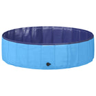 Hondenzwembad 120x120x30 cm blauw PVC